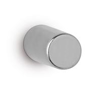 MAUL neodymium schijfmagneet, ft 5 x 10 mm, trekkracht 1,1 kg, zilver, blister van 10 stuks