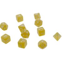 Eclipse 11 Dice Set: Lemon Yellow Dobbelstenen
