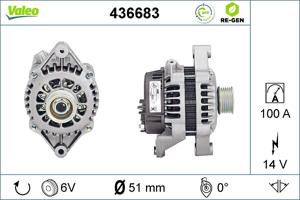 Valeo Alternator/Dynamo 436683