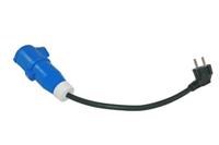 Abi Verloopkabel franse stekker naar cee contra stekker - zonder verkoopverpakking
