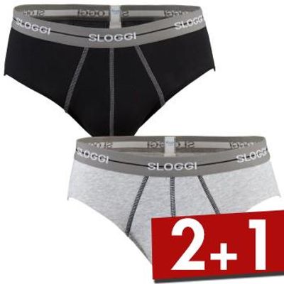 Sloggi 2 stuks For Men Start Midi