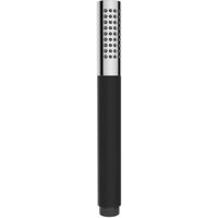 Wiesbaden Staafhanddouche Chroom/Mat Zwart - 1 Stand. Modern Design