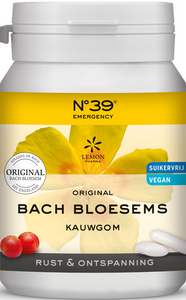 Lemon Pharma Bach Bloesem Kauwgom Noodgevallen
