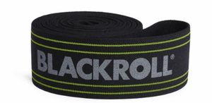 Blackroll Resist Band oefenband Licht Textiel Zwart