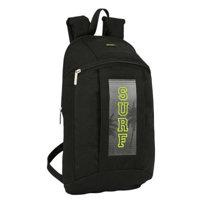 Kinderrugzak Safta Surf Mini Zwart (22 x 39 x 10 cm)