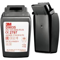 3M Secure Click Partikelfilter 2 stuk(s)