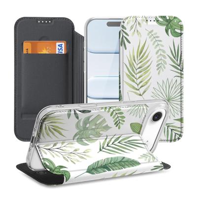 Book Cover iPhone Air Leaves