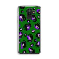 Green Cheetah: Samsung Galaxy J8 (2018) Transparant Hoesje - thumbnail
