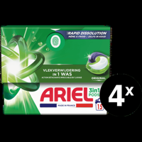 Ariel 3in1 PODS Original, Wasmiddel Capsules 4 x 15 bij Jumbo