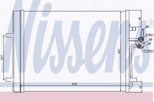 Condensator, airconditioning 940044
