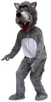 Kostuum Wolf Giant Pluche - thumbnail