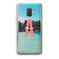 Pacific Dream: Samsung Galaxy A8 (2018) Transparant Hoesje