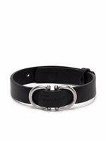 Ferragamo bracelet à boucle Gancini - Noir