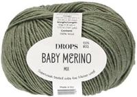 Drops Baby Merino Mix 038 Olijfgroen - thumbnail