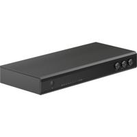 Goobay hdmi switch 4-1 audio output 4k kvm-switch (zwart)
