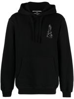 Maharishi hoodie Reflective Dragon en coton biologique - Noir - thumbnail