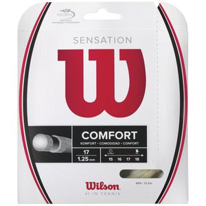 Wilson Sporting Goods Co. Sensation 15 racketbespanning Tennis 1,35 mm Nylon Wit