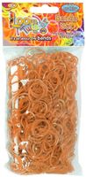 Loom Twister loombandjes junior rubber oranje 603 delig - thumbnail