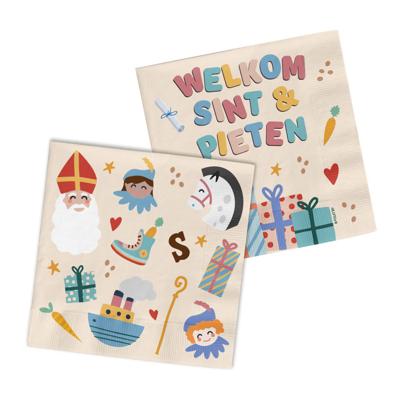 Folat BV Servetten welkom sint & pieten, 20st.