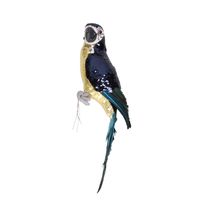 Decoris Decoratie vogel papegaai - 30 cm - kunststof - Beeldjes - thumbnail