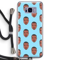 Kanye Call Me?: Samsung Galaxy S8 Transparant Hoesje met koord