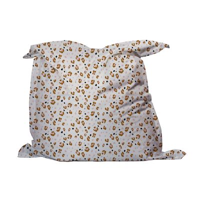 Zitzak Safari Leopard 135x135 Hoes