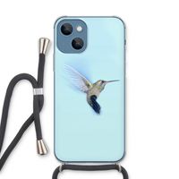 Kolibri: iPhone 13 Transparant Hoesje met koord
