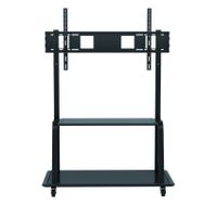 Techly ICA-TR30 flat panel vloer standaard Portable flat panel floor stand Zwart 2,54 m (100 ) - thumbnail