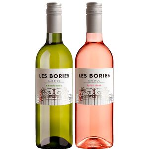 Les Bories duo chardonnay Syrah rosé