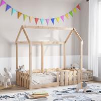 Bedhuis massief grenenhout 70x140 cm