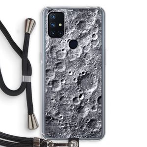 Maanlandschap: OnePlus Nord N10 5G Transparant Hoesje met koord