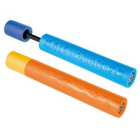 1x Waterpistool/waterpistolen van foam 51 cm met bereik van 9 meter