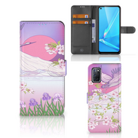 OPPO A72 | OPPO A52 Telefoonhoesje met Pasjes Bird Flying