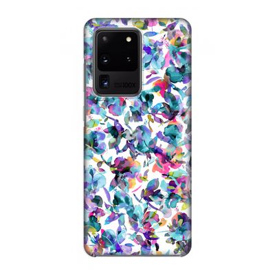Hibiscus Flowers: Volledig geprint Samsung Galaxy S20 Ultra Hoesje