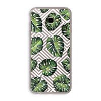 Geometrische jungle: Samsung Galaxy J4 Plus Transparant Hoesje