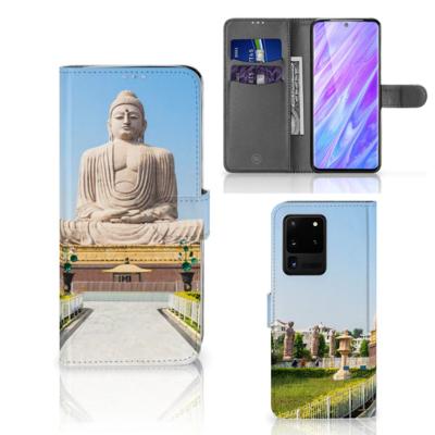 Samsung Galaxy S20 Ultra | Flip Cover | Boeddha | Portemonnee hoesje
