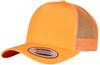 Flexfit FX6506NT Neon Retro Trucker Cap - Neon Orange - One Size