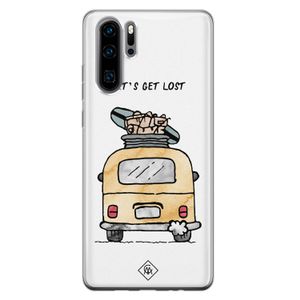 Huawei P30 Pro siliconen hoesje - Let's get lost