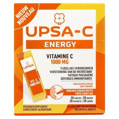 Upsa-C Energy 1000mg 20 Zakjes