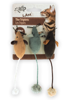 AFP Lambswool-The Triplets Catnip - thumbnail