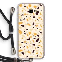 Terrazzo N°13: Samsung Galaxy J4 Plus Transparant Hoesje met koord