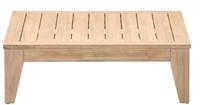 Kailua lounge tafel 97x97xH32 cm acacia white wash - Garden impressions