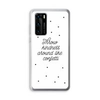 Confetti: Huawei P40 Transparant Hoesje