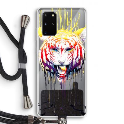 Fading: Samsung Galaxy S20 Plus Transparant Hoesje met koord
