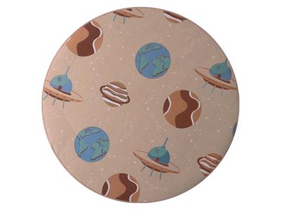 LIVARNO home Rond vloerkleed 120 cm (Beige)