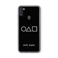 Squid Game: Samsung Galaxy A11 Transparant Hoesje