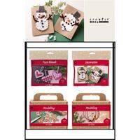 Creativ Company Klein baliedisplay, category, kerstmis, kinderen, h: 458 mm, d: 322 mm, b: 416 mm, 48 eenh./ 1 stuk