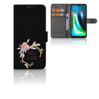 Motorola Moto G9 Play | E7 Plus Leuk Hoesje Boho Text - thumbnail