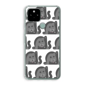 Cats: Google Pixel 5 Transparant Hoesje