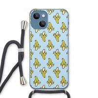Bananas: iPhone 13 Transparant Hoesje met koord Bananas: iPhone 13 Transparant Hoesje met koord